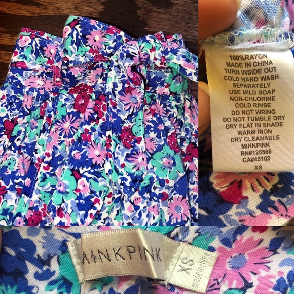 MINKPINK Floral Mini Skirt 🌸✨ - Picture 3 of 5